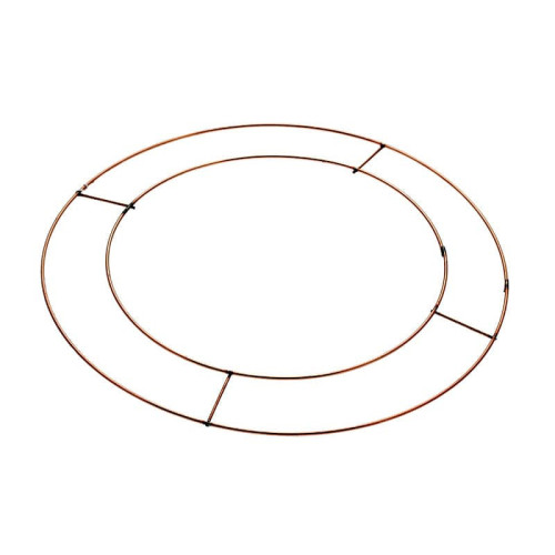 10 Inch Flat Wire Wreath Rings - Pack of 20