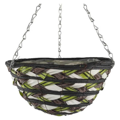 14 Inch Round Akita All Weather Hanging Basket