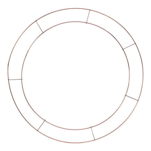 20 Inch Flat Wire Wreath Rings - Pack of 20