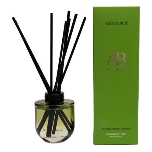 Aromabotanical Koh Samui Thai Lemongrass and Ginger 200ml Diffuser