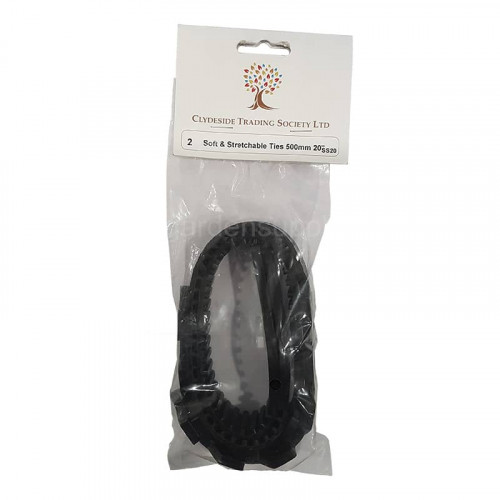 CTS 20 Inch Soft and Stretchable Shrub Ties - 2 Pack
