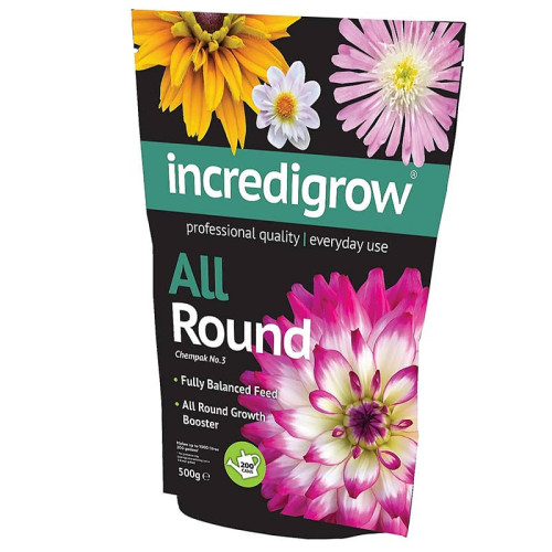 Incredigrow All Round Chempak No 3 Fully Balanced Plant Food - 500g