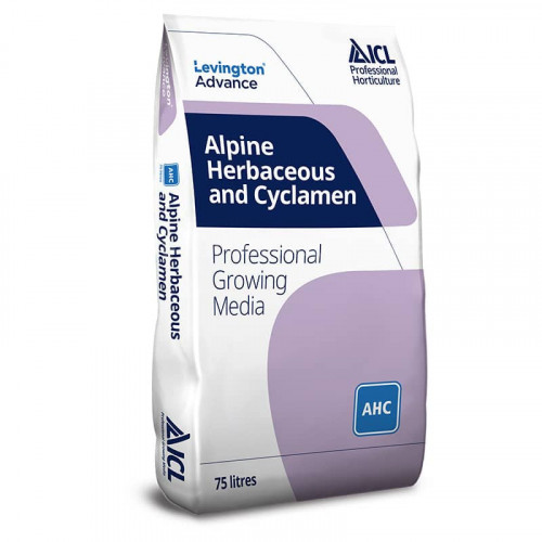 Levington Advance Alpine, Herbaceous and Cyclamen Compost - 75L