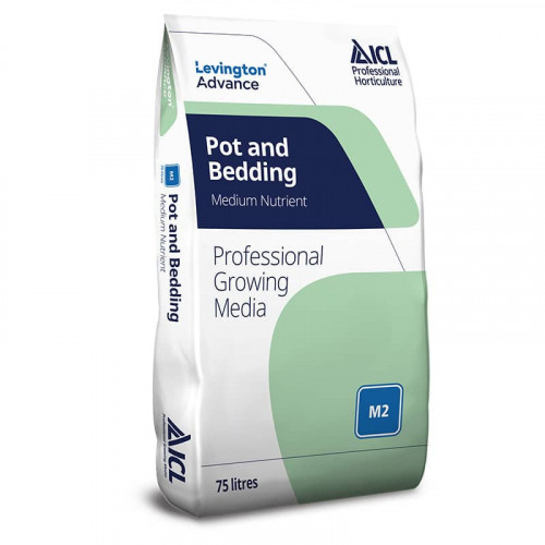Levington Advance M2 Pot & Bedding Peat Reduced Compost - 75L