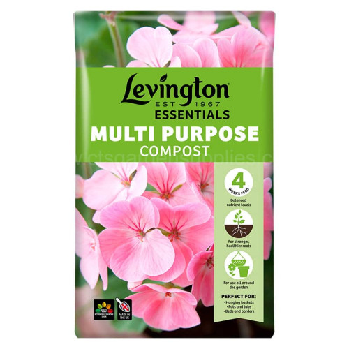 Levington Essentials Peat Free Multi-Purpose Compost - 40L