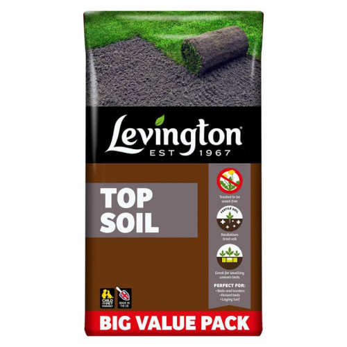 Levington Peat Free Top Soil - 30L