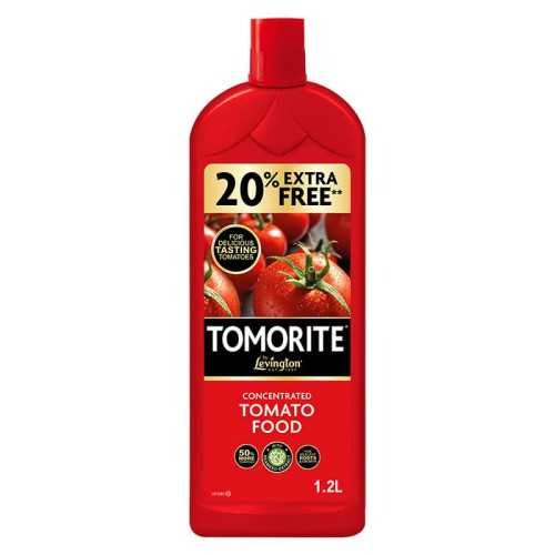 Levington Tomorite Liquid Tomato Food Concentrate - 1L Plus 20% Extra Free