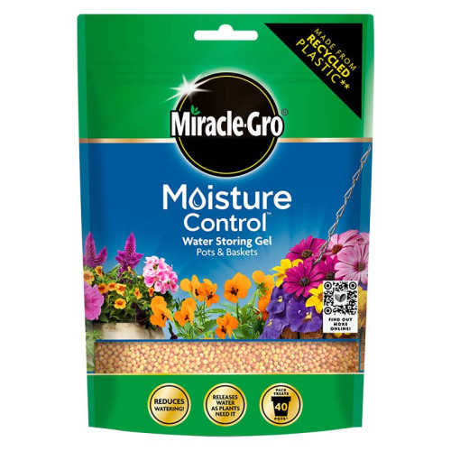 Miracle-Gro Moisture Control Water Storing Gel for Pots and Baskets - 200g
