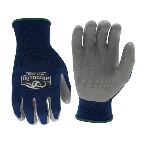 Octogrip OG200 Heavy Duty Latex Palm Grip Gloves - Medium