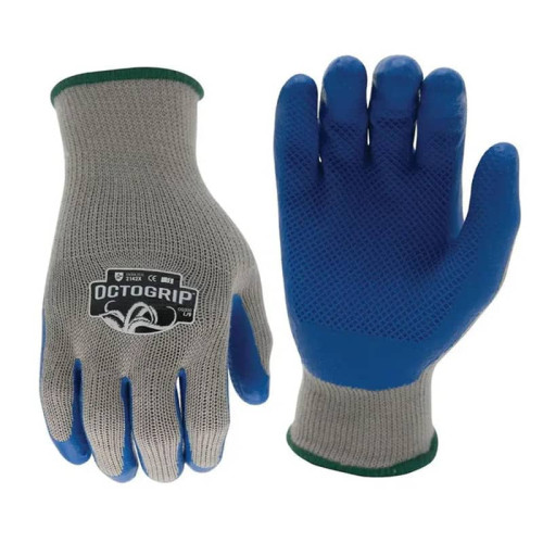 Octogrip OG300 Heavy Duty Latex Palm Grip Gloves - Medium