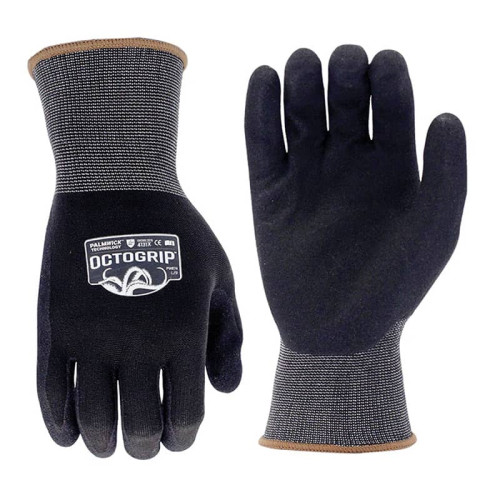 Octogrip PW874 High Performance Breathable Nitrile Coated Palm Gloves - Medium