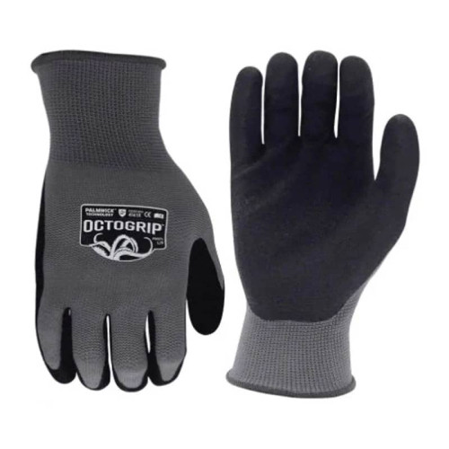 Octogrip PW974 High Performance Breathable Polyester Nitrile Coated Palm Gloves - Medium