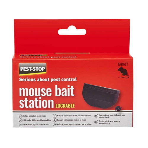 Pest-Stop Lockable Mouse Bait Station (Empty)