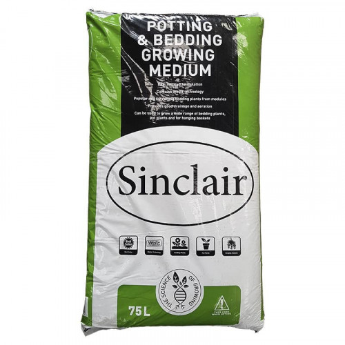 Sinclair Growing Medium Potting & Bedding Compost - 75L