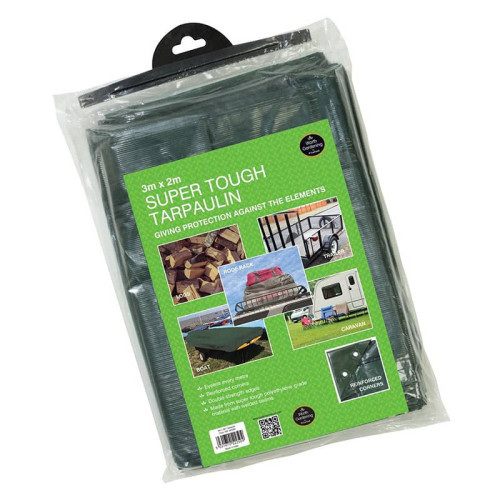 Super Tough Tarpaulin 3m x 2m
