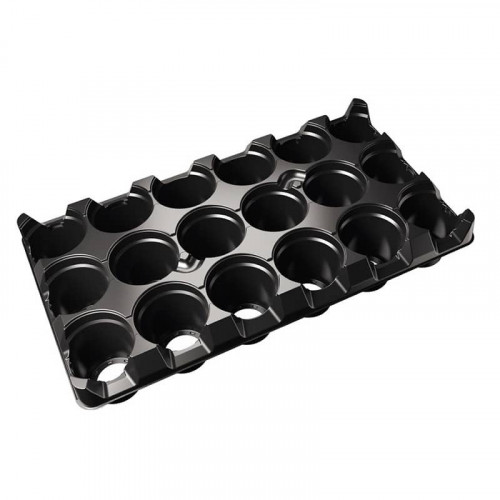 Teku Pot Tray 55cm x 31cm x9.2cm for 18 of 9cm Extra Tall Round Pots