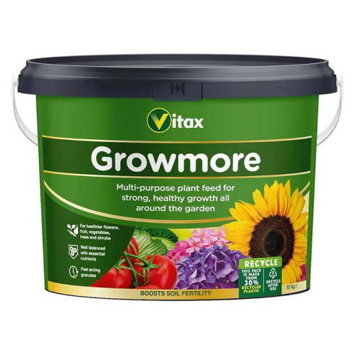 Vitax Growmore Garden Fertiliser - 10kg