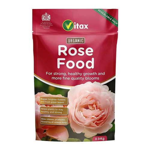 Vitax Organic Rose Food Fertiliser - 0.9kg