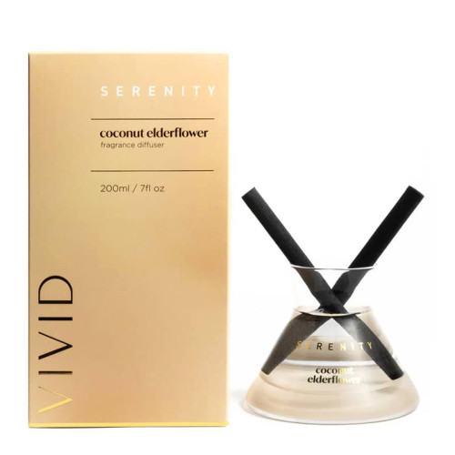 Vivid Serenity Coconut Elderflower 200ml Diffuser