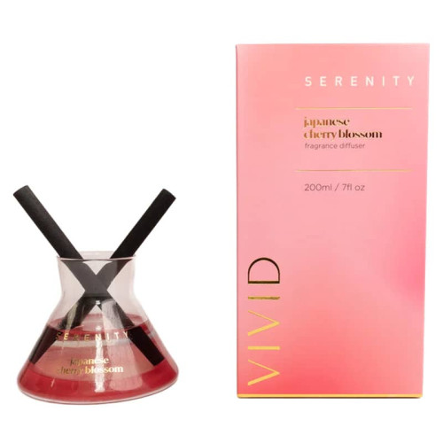Vivid Serenity Japanese Cherry Blossom 200ml Diffuser