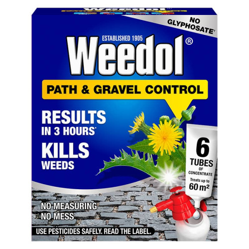 Weedol Path and Gravel Control Concentrate - 6 Tube