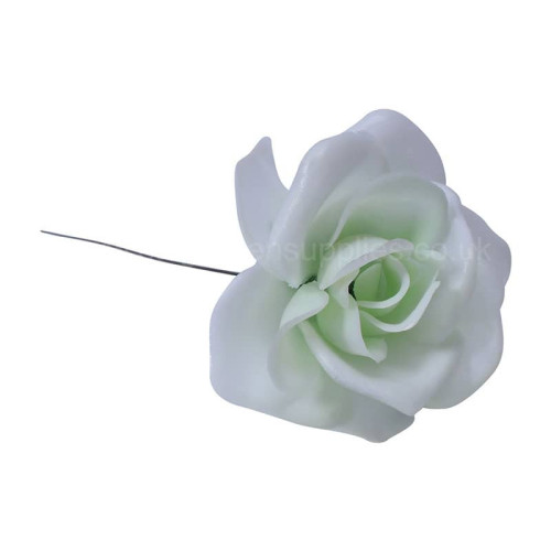 White Plastic Roses - Box of 100