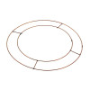 10 Inch Flat Wire Wreath Rings - Pack of 20