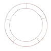 14 Inch Flat Wire Wreath Rings - Pack of 20