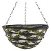 14 Inch Round Akita All Weather Hanging Basket