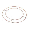 8 Inch Flat Wire Wreath Rings - Pack of 20