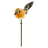 Christmas Pick Small Robin 15cm - Pack of 12