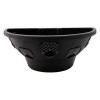 20 Inch Plantopia Easy Fill Black Wall Mounted Basket