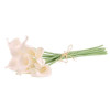 Real Touch Ivory Calla Lily - Bunch of 7