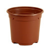 Soparco 5 Degree Duo High Round Terracotta Plastic Plant Pot 14cm x 12.3cm - 1.2L (Box of 374 pots)