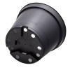 Soparco SMH3 Black Plastic Container Pot 25.9cm x 20.6cm - 7.5L (Box of 1044 pots)